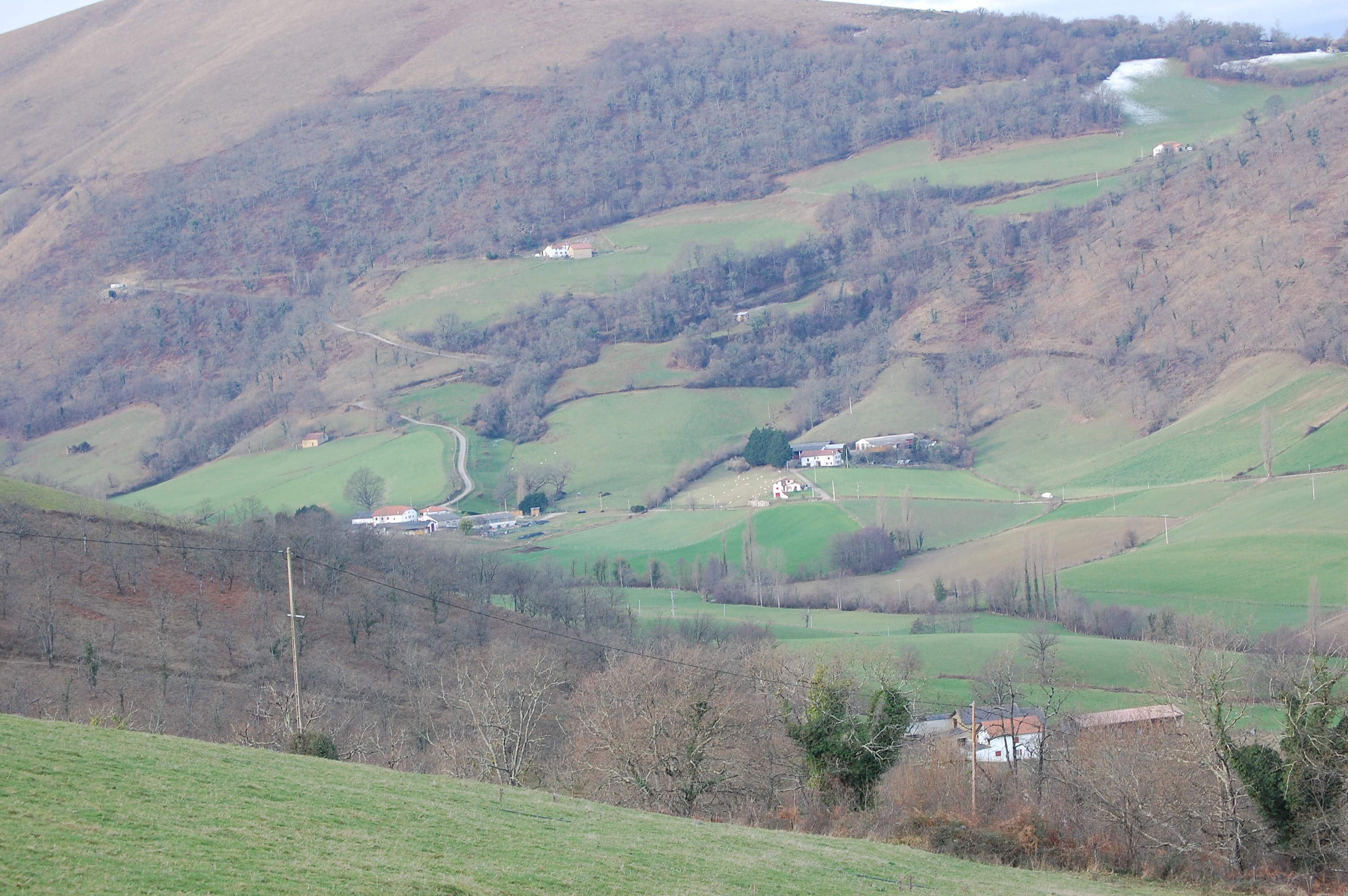 Poblamientos dispersos en la montaña