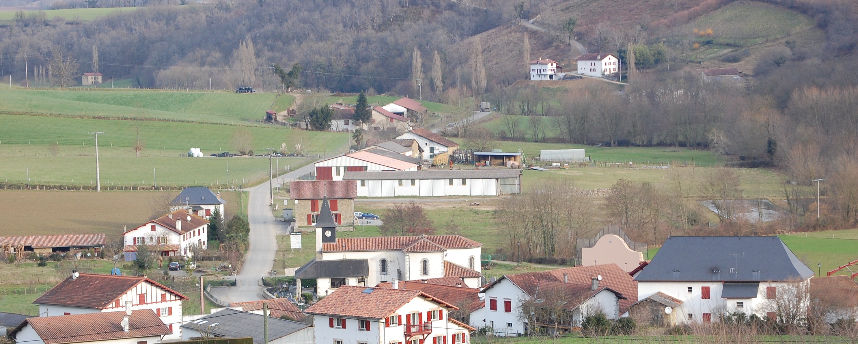 Vista general del pueblo